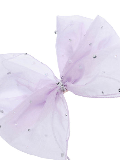 CRYSTAL BOW HEADBAND