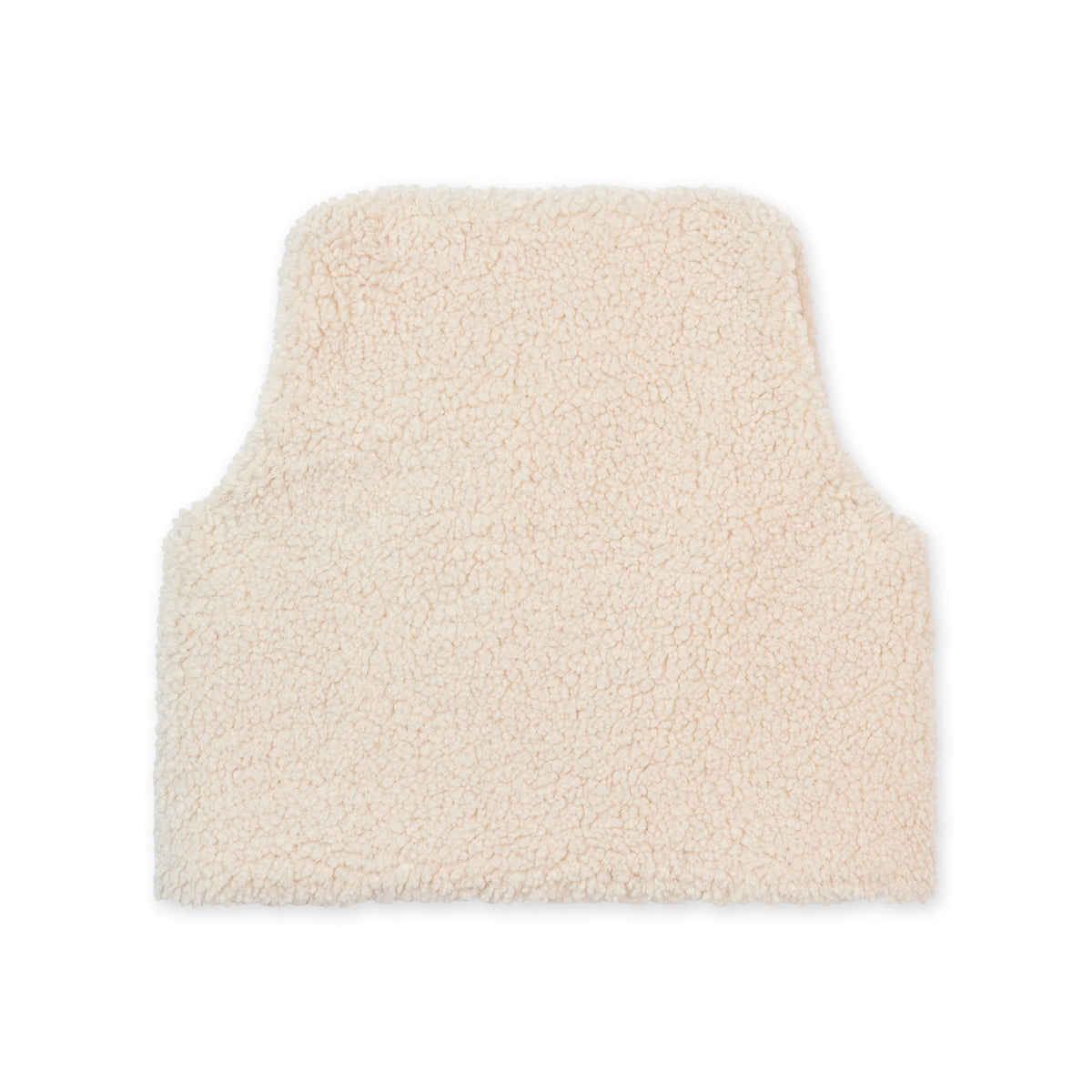 Toadstool Faux Fur Vest - Ivory