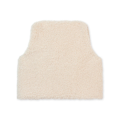 Toadstool Faux Fur Vest - Ivory