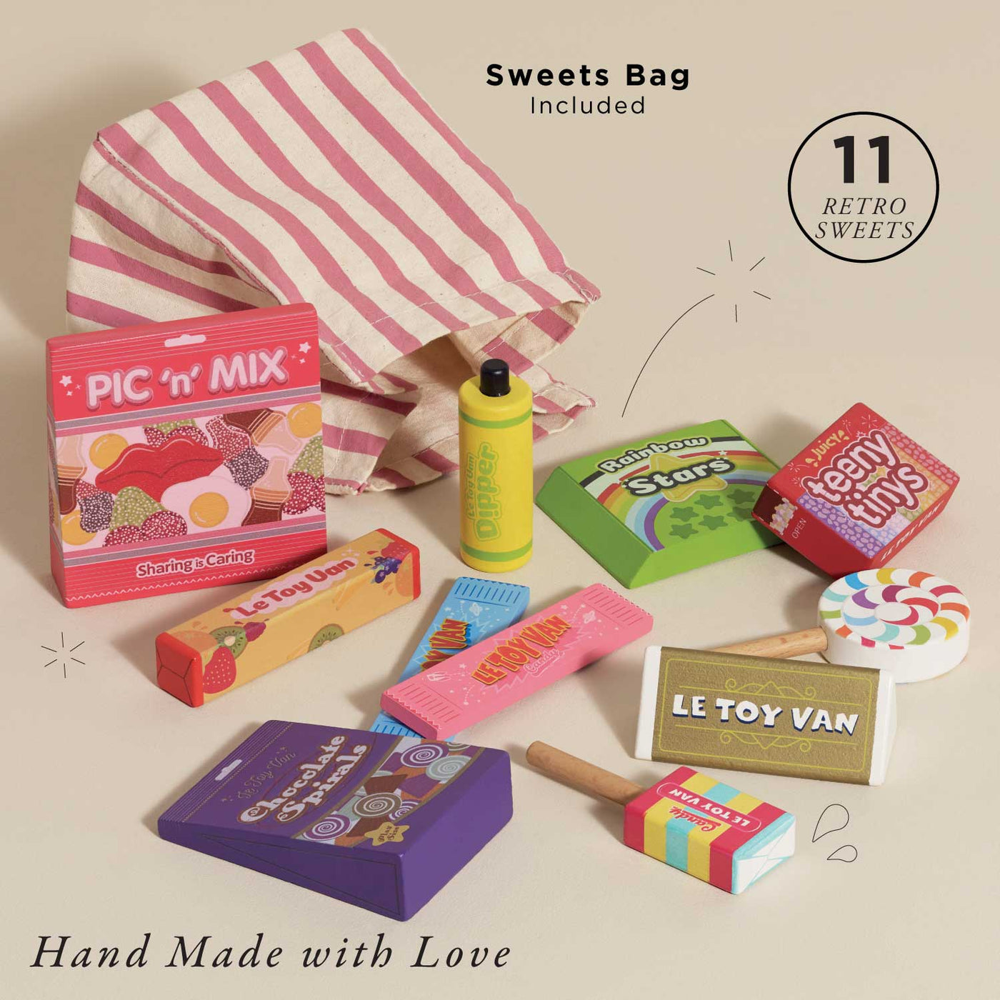 Retro Sweets and Candy Roleplay Set