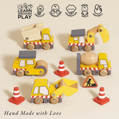 Construction Toy Vehicle Set