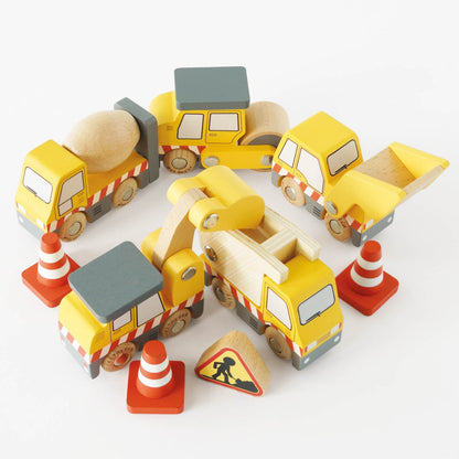 Construction Toy Vehicle Set