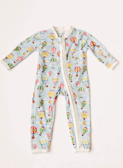 Baby Zippered One-Piece - Up Up & Away