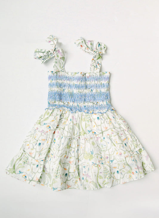Gemma Dress - Tropical Garden