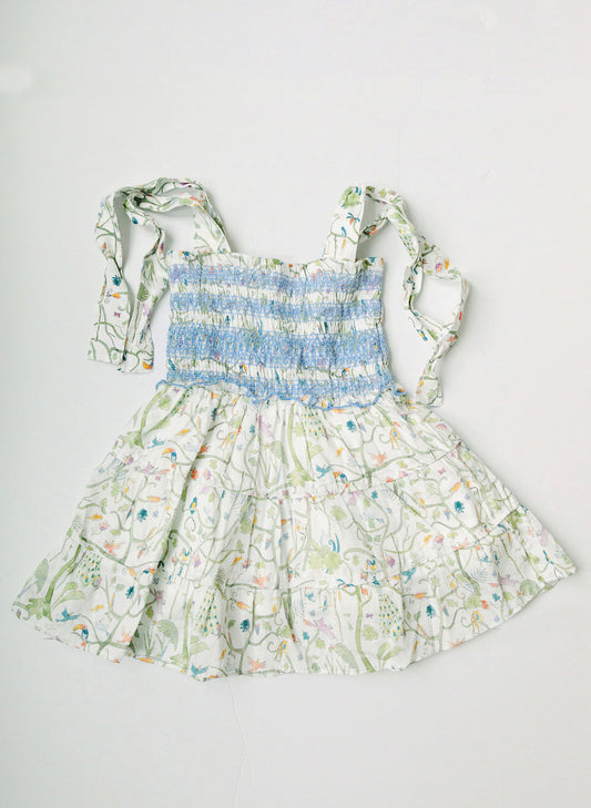 Gemma Dress - Tropical Garden