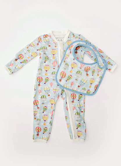 Baby Zippered One-Piece - Up Up & Away