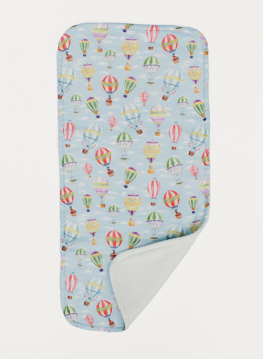 Baby Burp Cloth - Up Up & Away