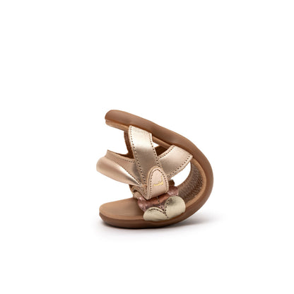 Kid Sandals Lovely - Metalic Salmon/Champagne/Rose Gold