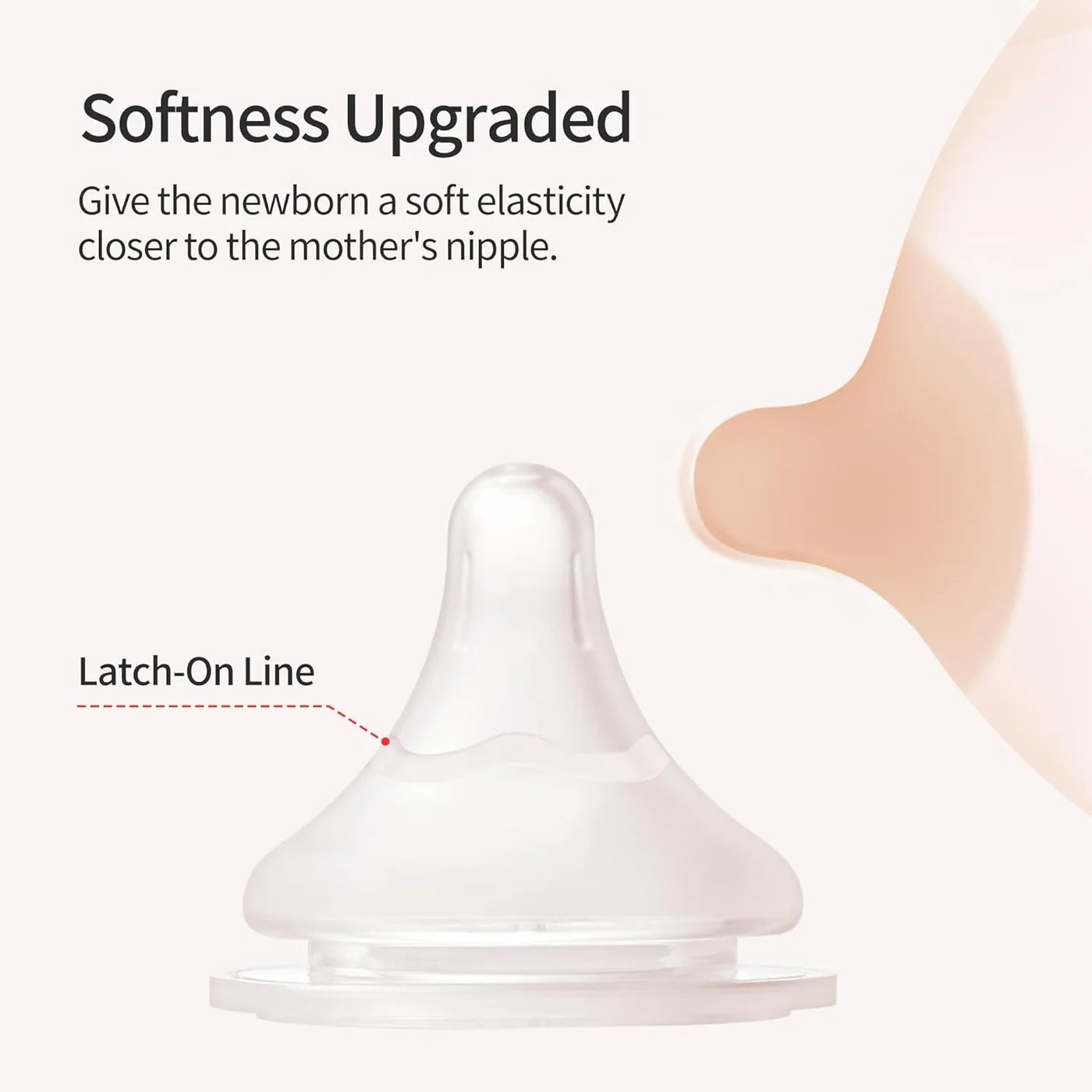 WN3 Silicone Nipple 4 Counts