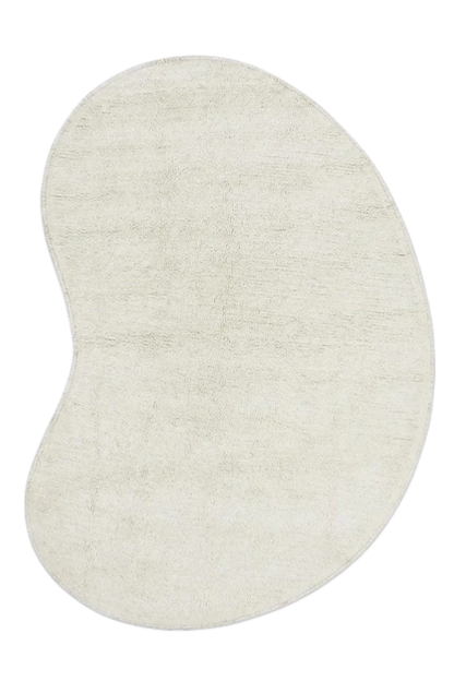 WOOL SILHOUETTE RUG NATURAL