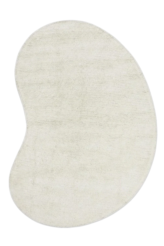 WOOL SILHOUETTE RUG NATURAL