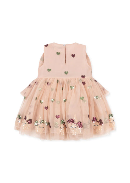 Yvonne Bow Dress - Bow Kitty