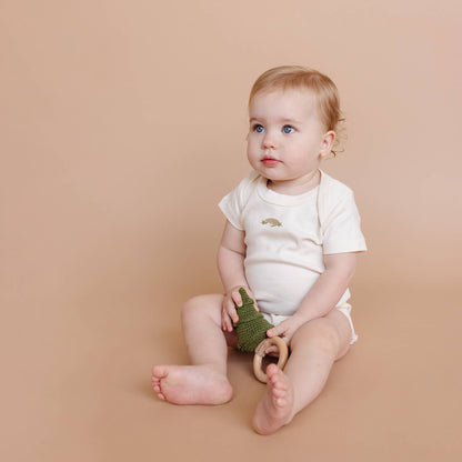 Teether Tree Cotton Crochet Rattle Fall Christmas Forest: Immediate