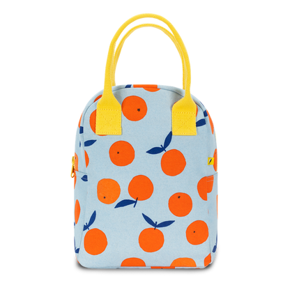 Zipper Lunch Bag - Oranges