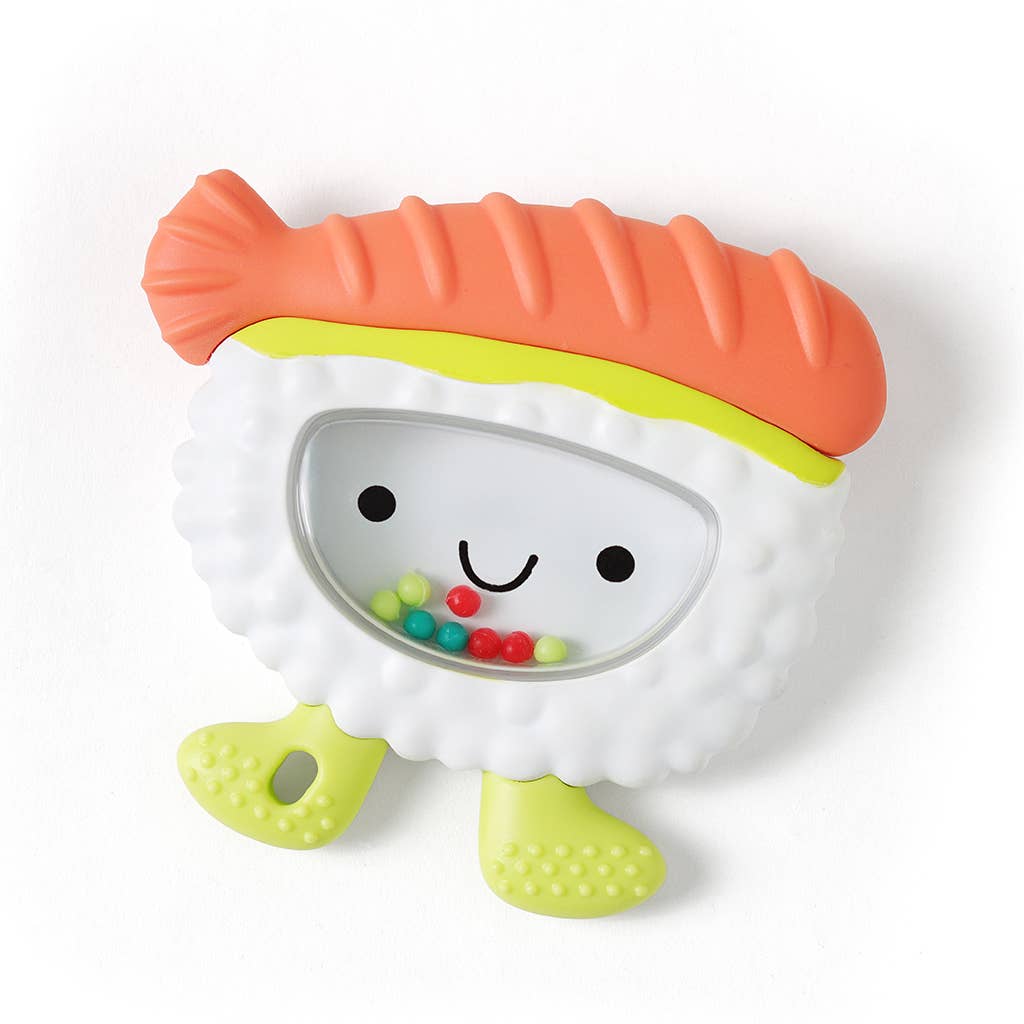 Sweetie Shake Plus™ Rattle & Teether - Chloe the Croissant