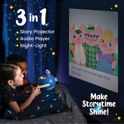 Luna StoryTime Projector – Classic Pink Starter Set