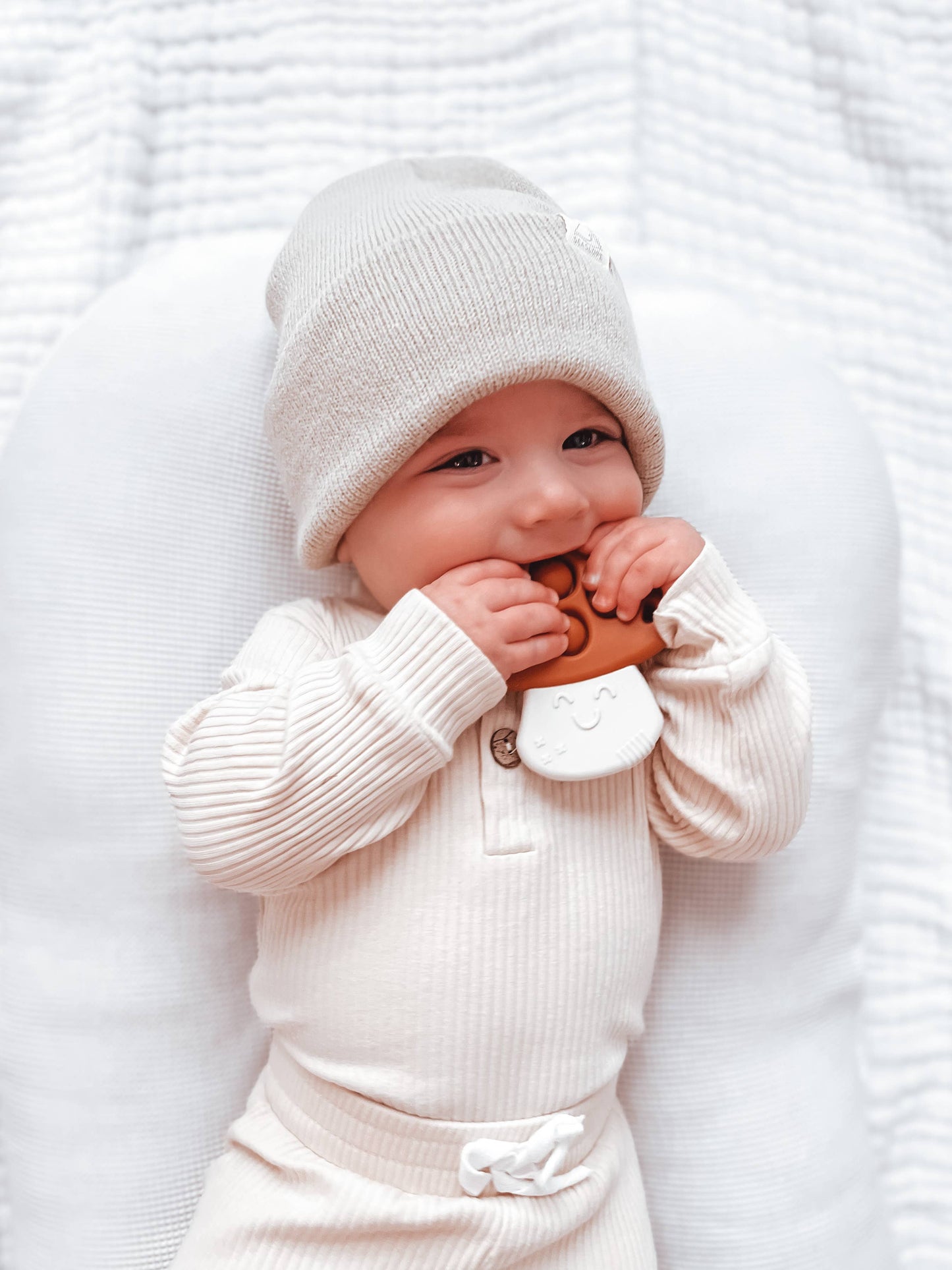 Itzy Pop™ Silicone Teether With Sensory Popper - Dino