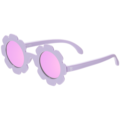 Iris Polarized Flower Sunglasses with Mirrored Lens, Ages 0-2