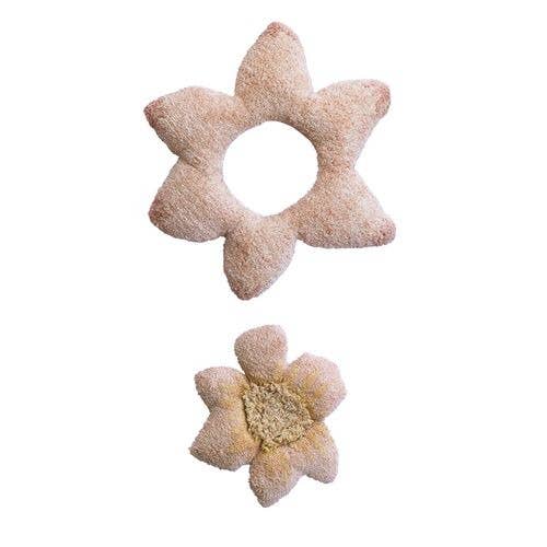 Washable rug Puffy Lily: 4' 7" x 5' 3"