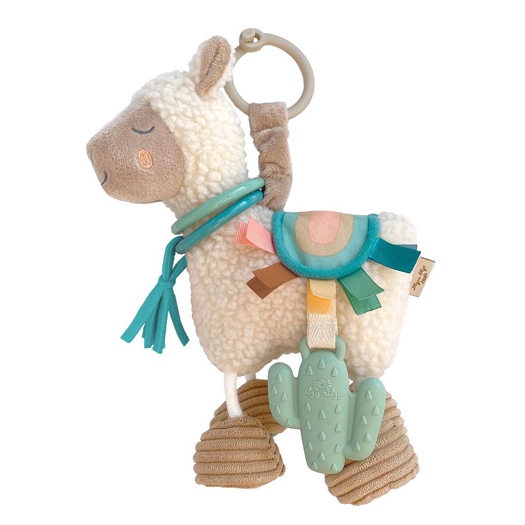 Itzy Friends Link & Love™ Activity Plush with Teether Toy: Unicorn