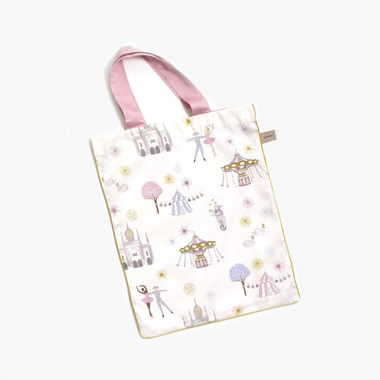 Adventures in Wonderland Twin Set - Ivory: Set (Duvet Cover + Pillowcase)