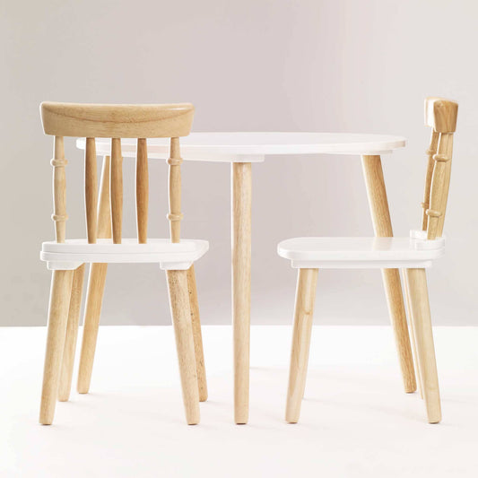 Children’s Wooden Table & Chairs