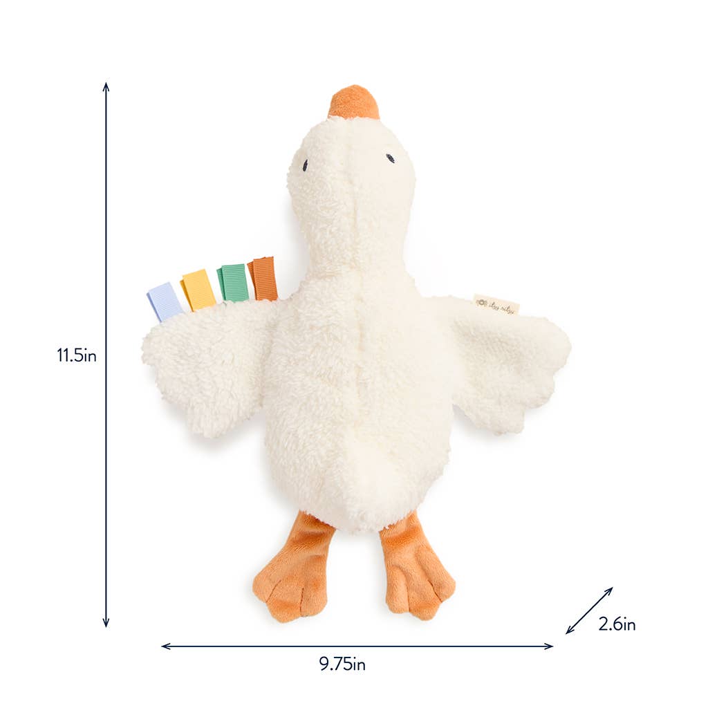 Itzy Huggable™ Goose Baby snuggle and soothe