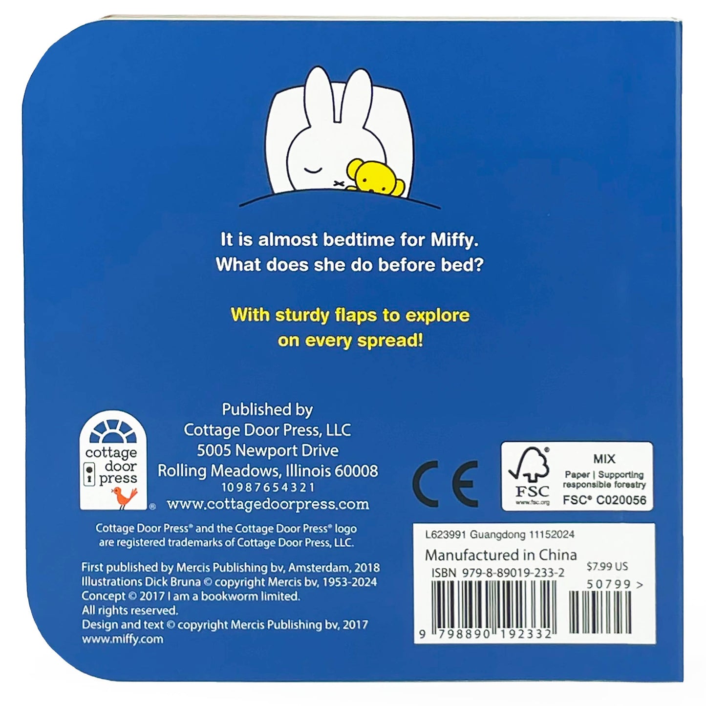 Good Night, Miffy Lift-a-Flap Board Book