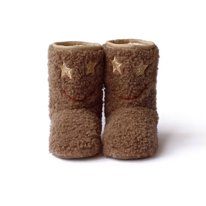 Starry Eyes Kids Winter Boot (Choco Bear)