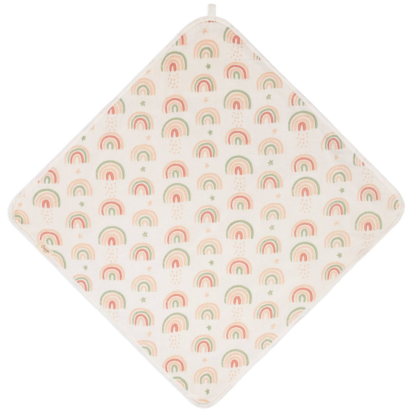 Parker Baby Hooded Towel (Rainbow)