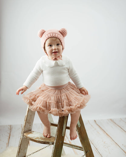Annie & Charles® tulle skirt: Blush