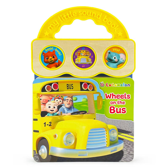 CoComelon Wheels on the Bus School Song Sound Book