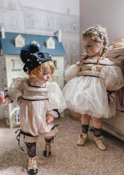 Coco-Caramel Tulle Dress: 8 Years