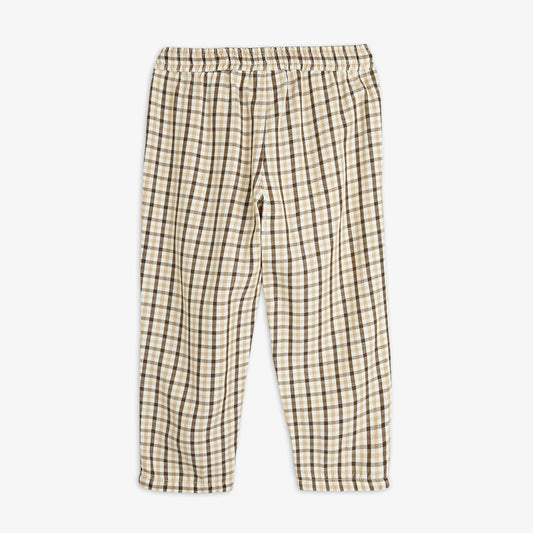 Gingham Woven Trousers