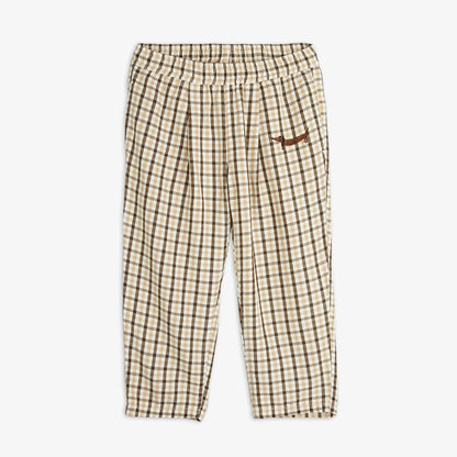 Gingham Woven Trousers