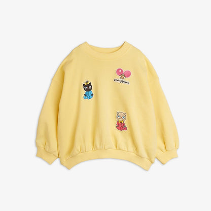 Minibabies patches sweatshirt - Yellow