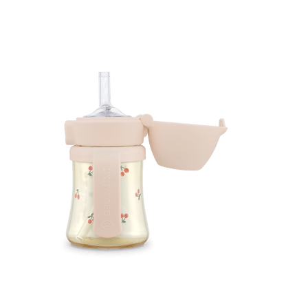 Grosmimi PPSU Straw Cup with Flip Top - 6oz (200ml)