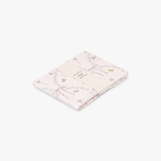 Bows & Butterfly Kisses Swaddle - Pink