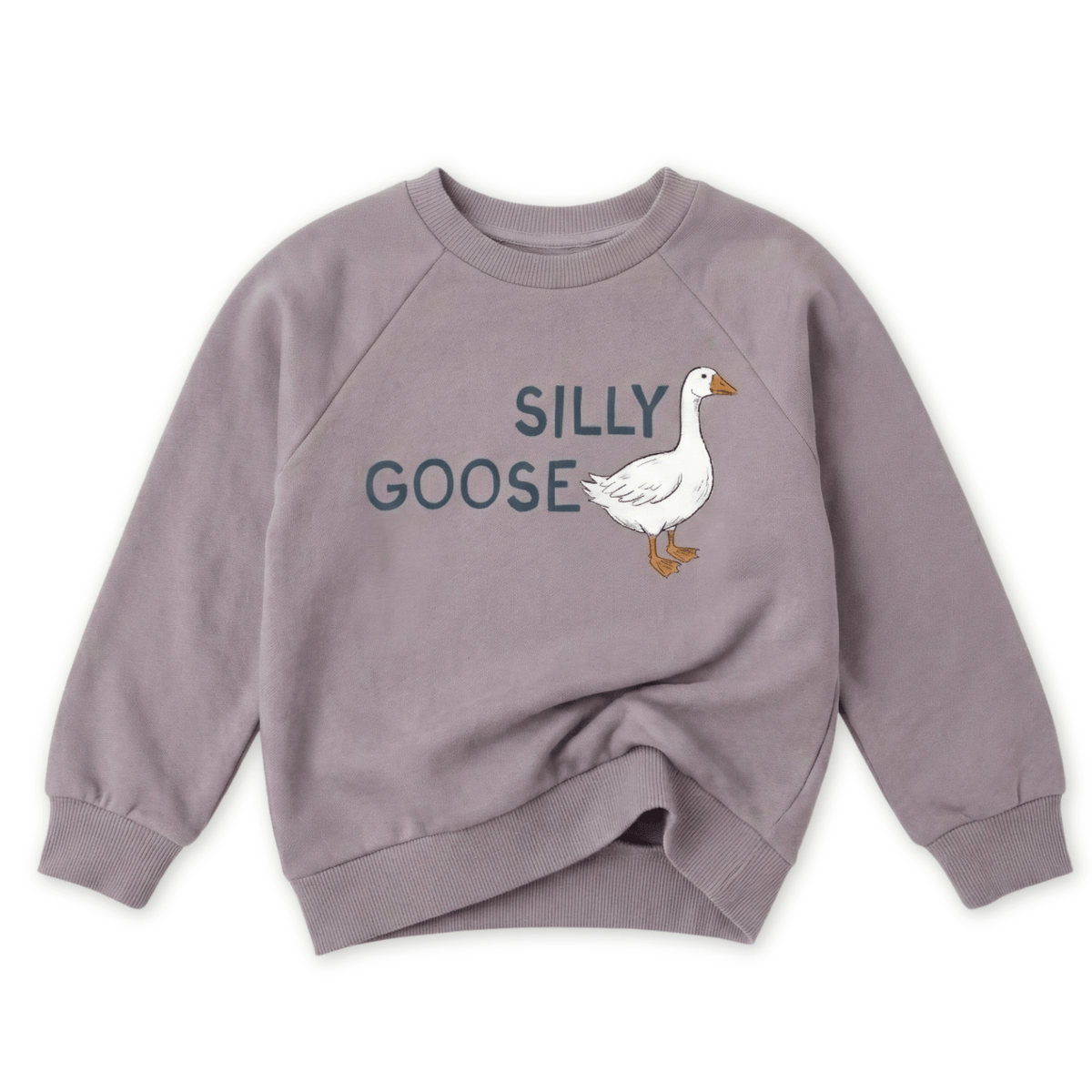 Organic Cotton Sweatshirt - Silly Goose