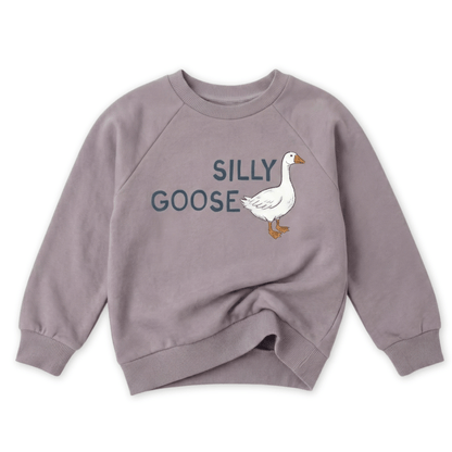 Organic Cotton Sweatshirt - Silly Goose