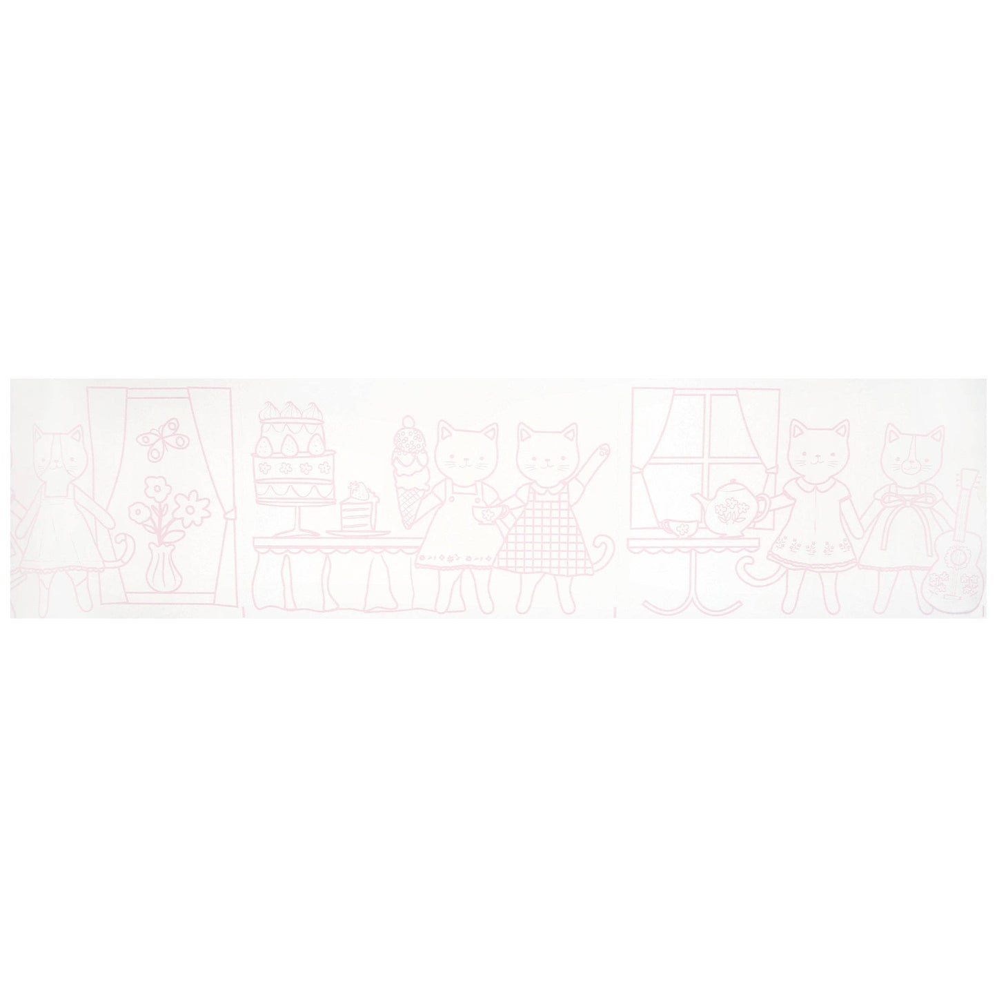 Kitten Club Colouring Roll