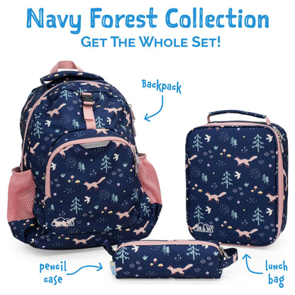 Navy Forest | Little Xplorers Kids' Backpack