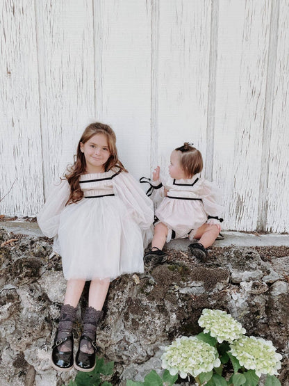 Coco-Caramel Tulle Dress: 8 Years