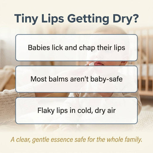 Mongdies Lip Essence 10g | Gentle Moisturizing Lip Care for Babies & Family | EWG Green