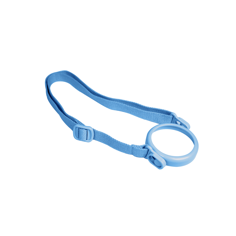 Grosmimi Straw Cup Strap: Rose Gold