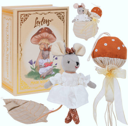 Mouse and the Mushroom Wonder Forest Set Brown