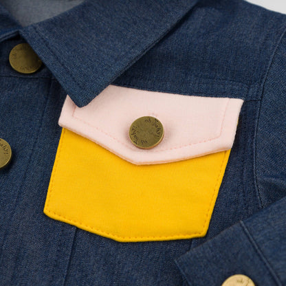 Sunrise Dylan Lyocell Denim Jacket: Dark Wash