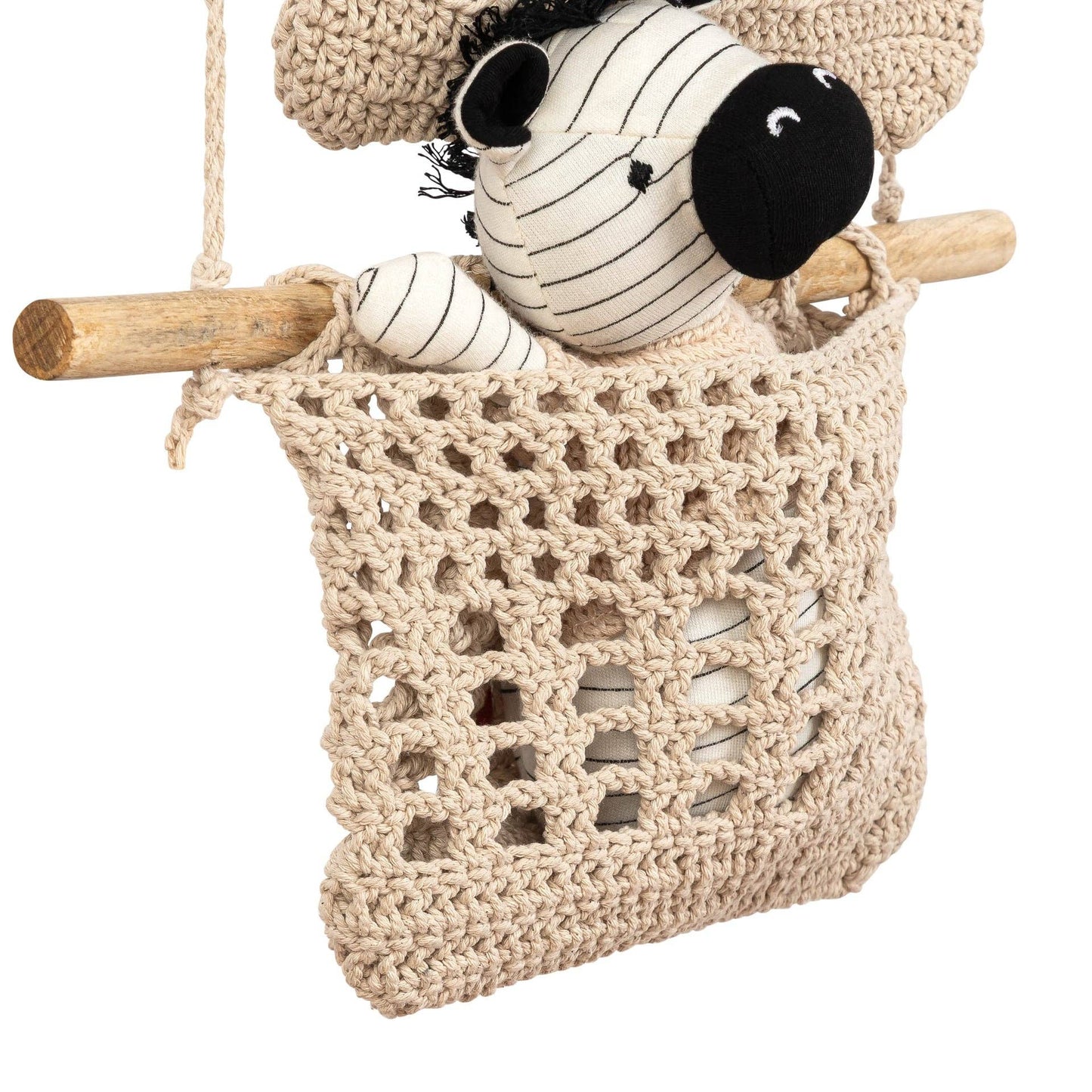 Charlie Farmhouse 3 Tier Toy Hanging Wall Storage