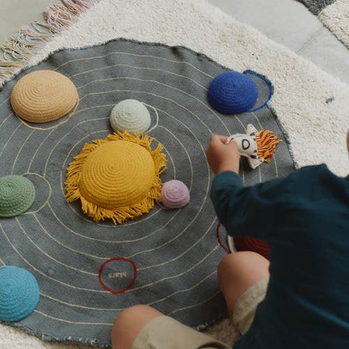 Solar System Toy Set: 2' 1" x 2' 2"