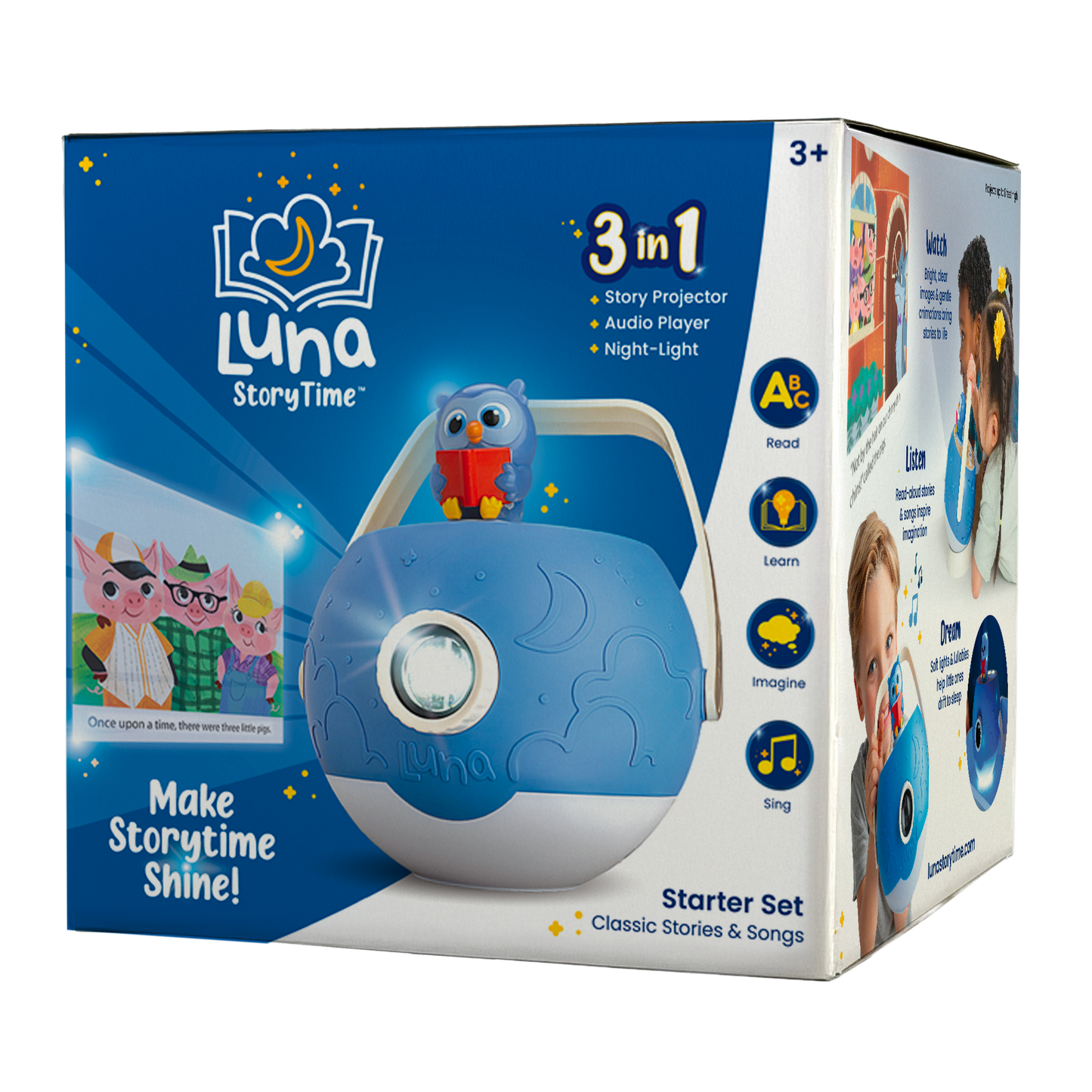 Luna StoryTime Projector – Classic Starter Set